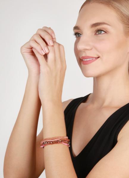 Pink - Petit Glamour d'Afrique - Konplott bracelet
